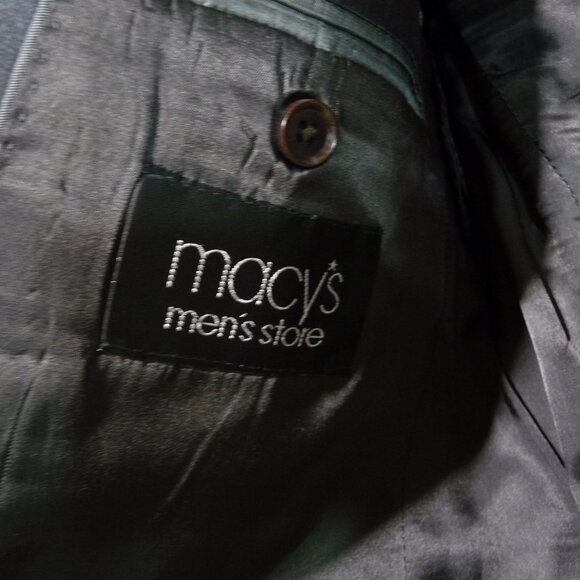 DKNY BLAZER SUIT JACKET WOOL SIZE 40R - Picture 9 of 14